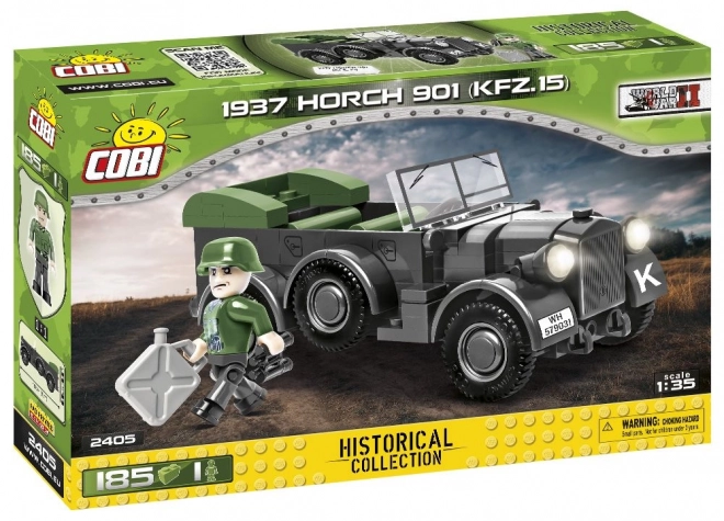 Historisch militair voertuig Horch 901 bouwset COBI