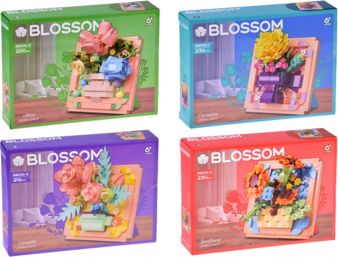 Vier bloeiende motieven voor elk interieur