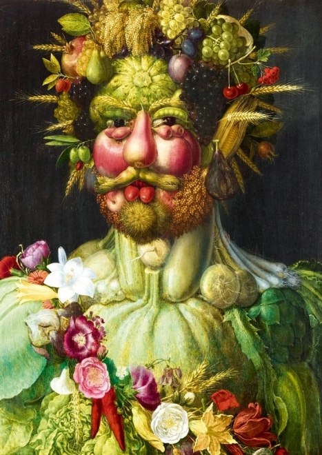 Bluebird puzzel Rudolf II. als Vertumnus 1000 stukjes