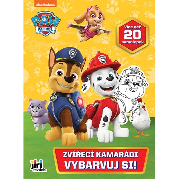 Kleur je eigen! Paw Patrol Dierenvriendjes