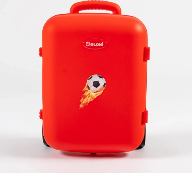 DOLONI Valise de voyage pour enfant - rouge