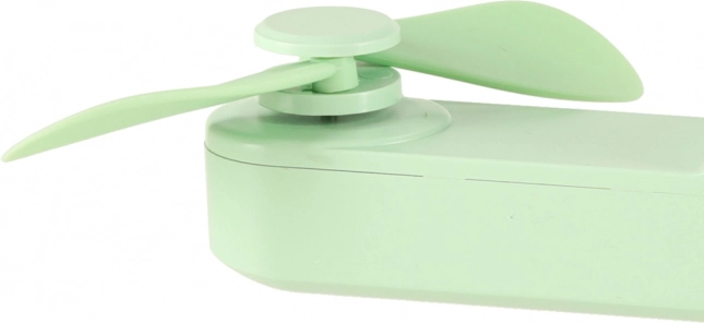 Mini draagbare USB ventilator opvouwbaar groen