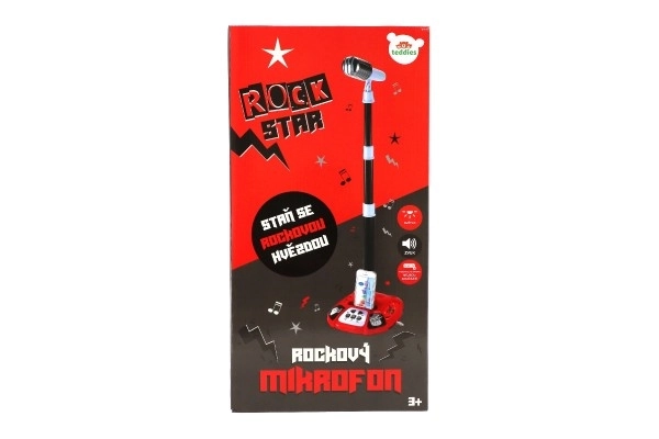 Karaoke Microfoon ROCK STAR met Lichten en Geluiden
