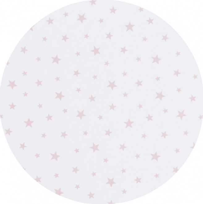 Opvouwbare matras Chipolino 120x60 cm met roze sterren