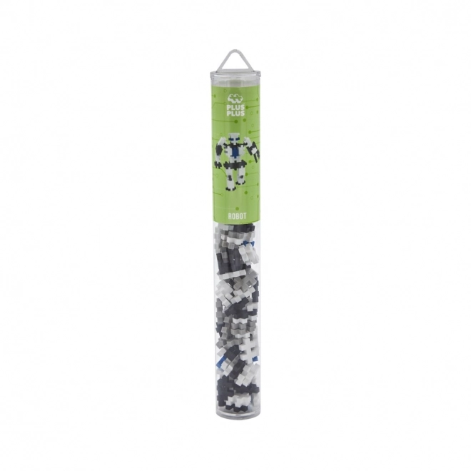 Creatieve set Plus-Plus Robot in buis