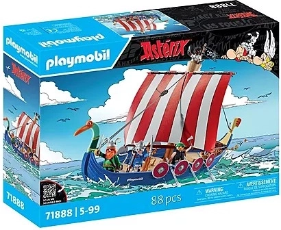 Astérix Bateau pirate Playmobil