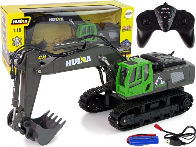 rc rupskraan met metalen elementen 1:18 2,4 ghz