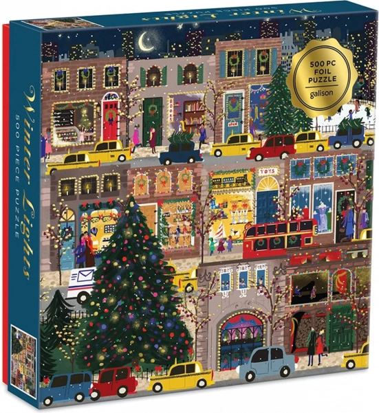 Puzzle Galison Lumières d’hiver 500 pièces