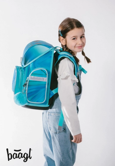 BAAGL SET 3 Ergo Butterfly: schooltas, etui, tasje