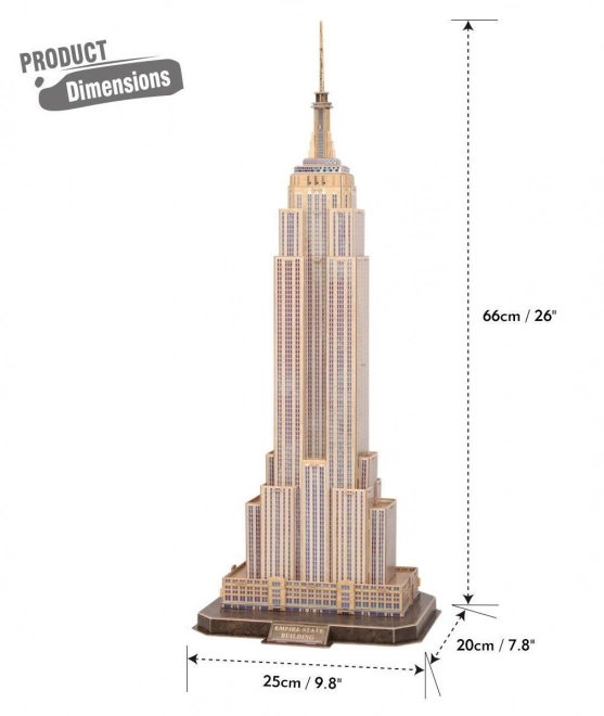 3D puzzel Empire State Building N.G.