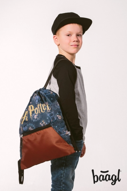 Beutel mit Tasche Harry Potter Hogwarts
