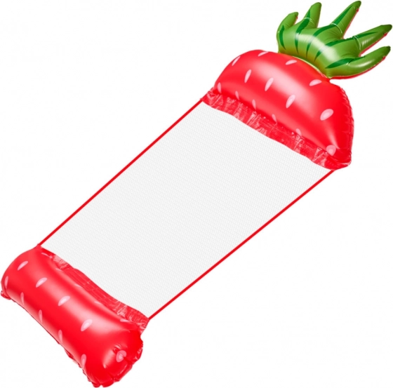 Opblaasbare water hangmat in de vorm van een aardbei
