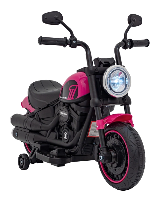 Motorrad Chopper FASTER – Rosa