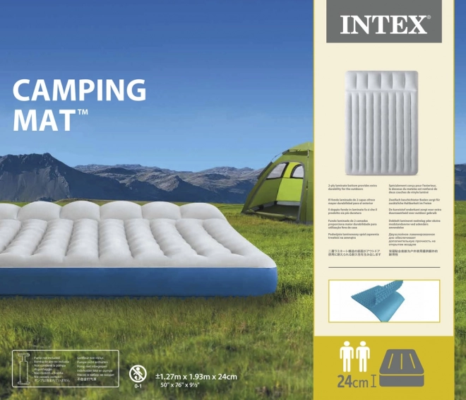 Aufblasbare Matratze fürs Camping 127 × 193 × 24 cm