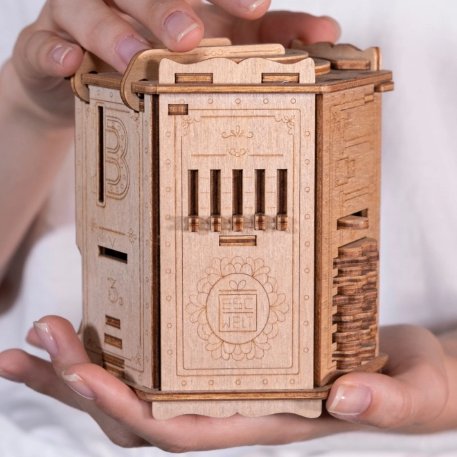 Fort Knox Pro Wooden Puzzle Brain Teaser