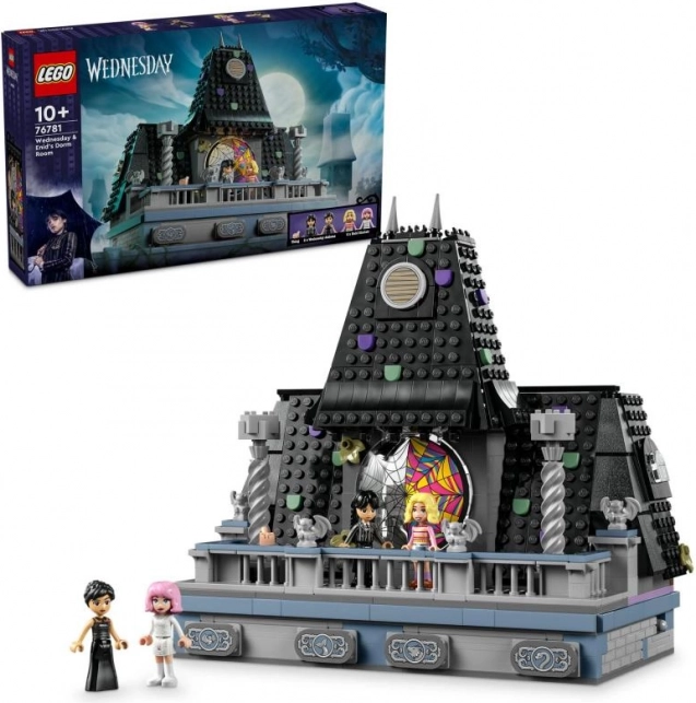 LEGO Wednesday – Wednesday and Enid’s Room