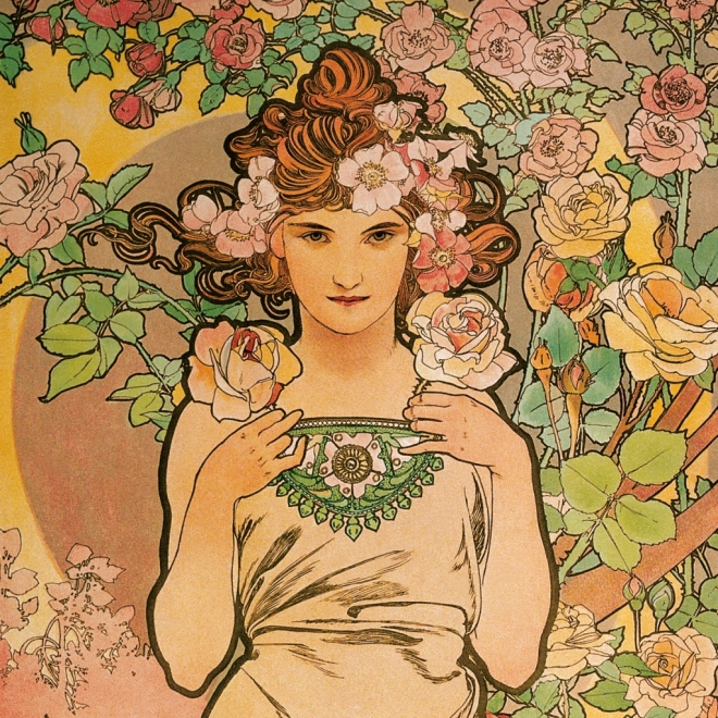 Note Calendar Alfons Mucha 2026