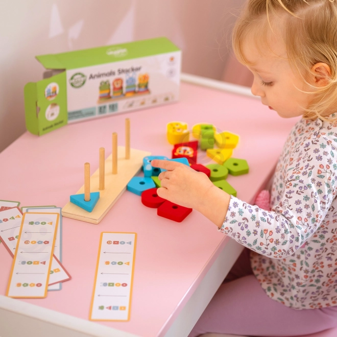 Woopie Montessori Dierenpiramide 27 stuks