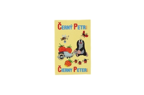 Zwarte Piet Krtek 4- gezelschapsspel - kaarten in kartonnen doosje 6x9cm