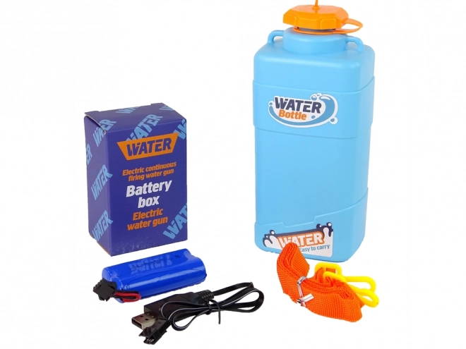 Grande pistolet à eau électrique rechargeable Portée 9 m 1000 ml