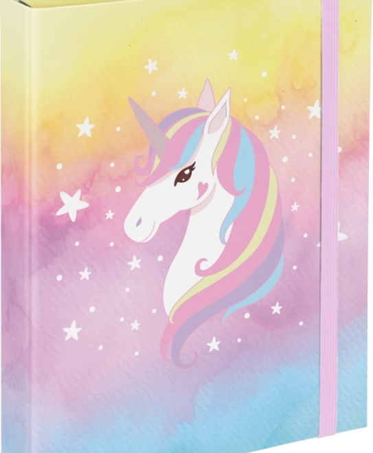Mappen voor schoolschriften A5 Regenboog Eenhoorn