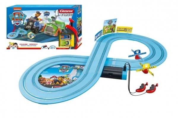 Autoracebaan Carrera First Paw Patrol op batterijen - 2,4 m