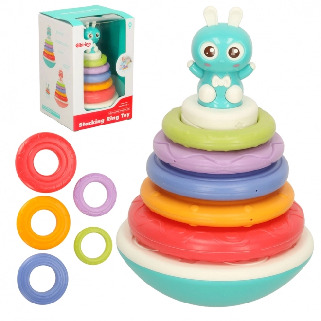 Blue Rocking Toy - Developmental Toy Bibi-inn