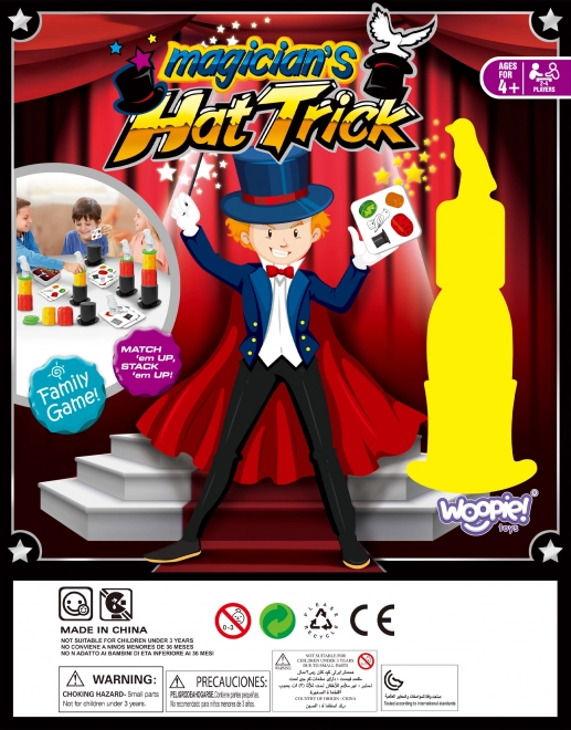 Little Magician Magic Tricks Game with Hat