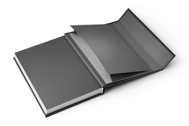 Stevige omslag en magnetische sluiting