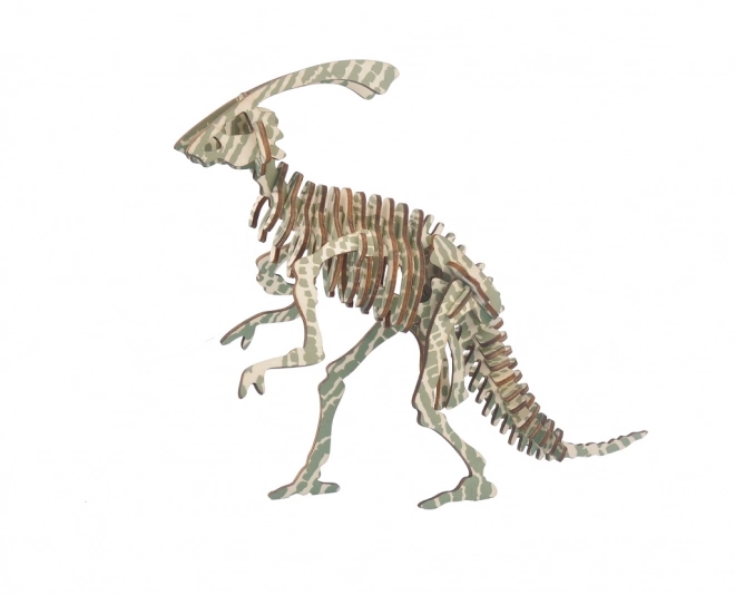 Puzzle 3D en bois Parasaurolophus