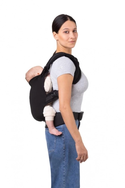 Ergonomische draagzak MoMi COLLET zwart