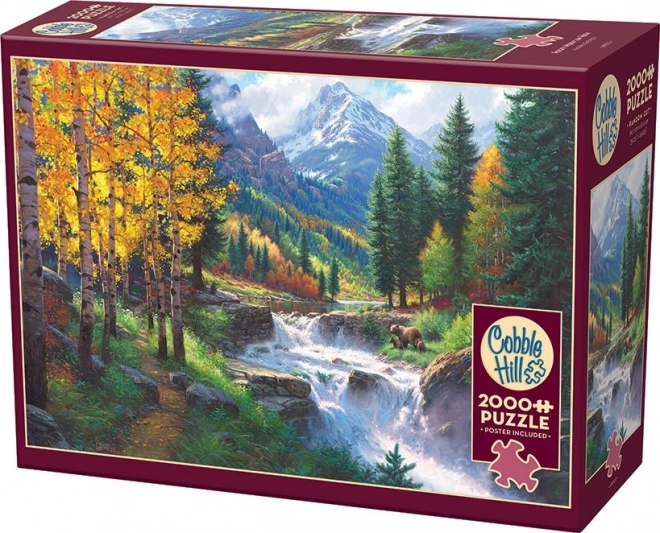 Majestic Mountain Rocky Mountain Puzzle 2000 Pieces Cobble Hill
