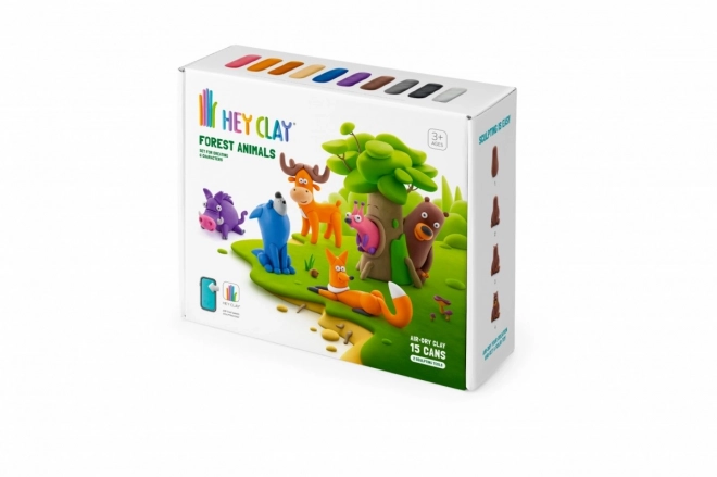 Hey Clay plasticine set Bosdieren