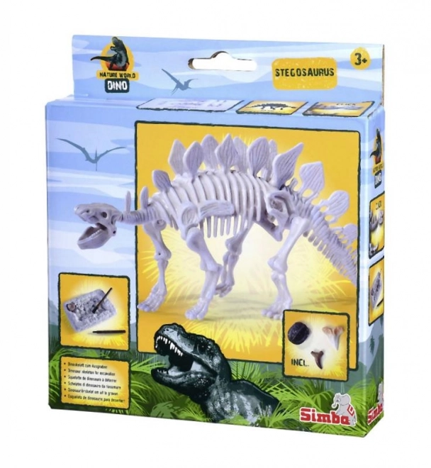 Set voor het opgraven en assembleren van dinosauriër skeletten