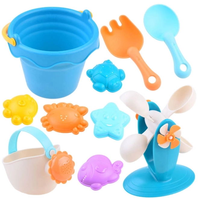 Zachte set voor zand Water emmer en vormen