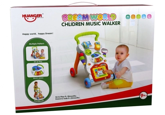 Interactieve Muzikale Loopwagen voor Kinderen