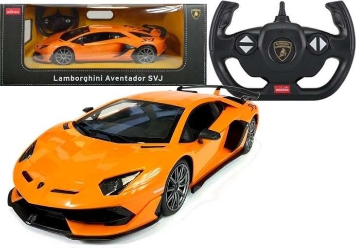 RC car LAMBORGHINI Aventador Rastar 1:14 orange