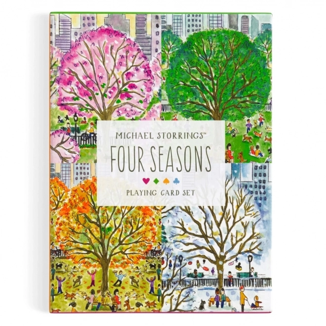 Playing Cards Four Seasons by Michael Storrings