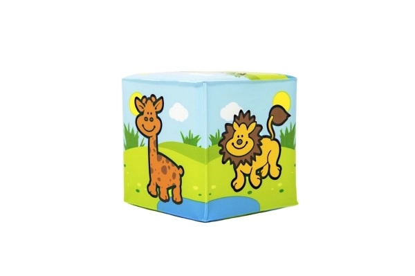Zachte blok Mijn eerste dieren - 7x7 cm