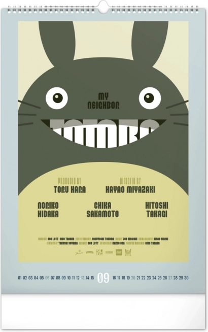 Wall Calendar Alternative Movie Posters 2026