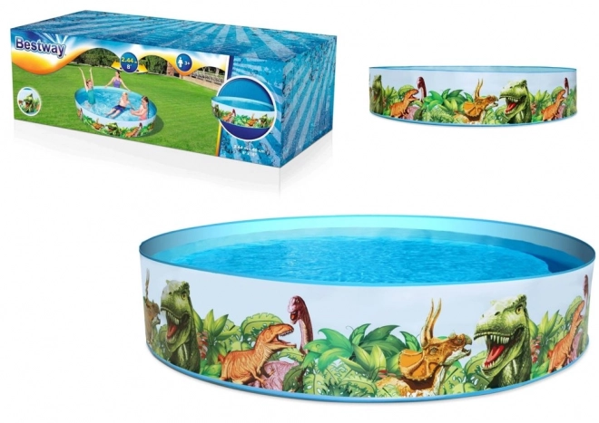 Bestway 8FT Kinderbad met Dino's