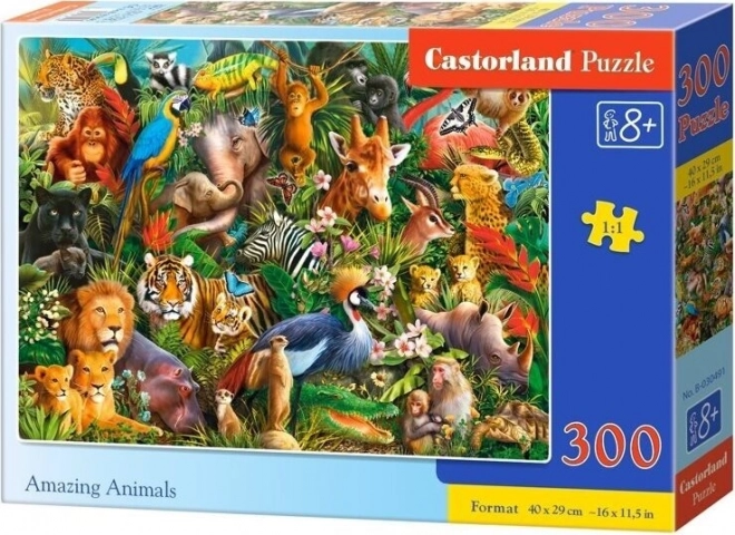 Puzzel Geweldige Dieren 300 Stukken