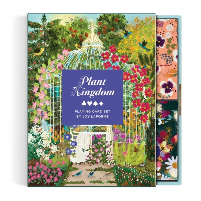 Galison Kartenspiel-Set Pflanzenreich von Joy Laforme