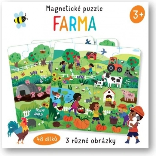 Svojtka & Co. Puzzle magnétiques Ferme