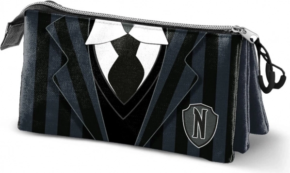 Triple Pencil Case Wednesday Uniform