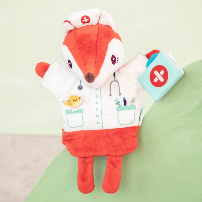 Handpuppe Doktorin Fuchs Alice