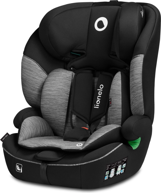 Autostoel LIONELO Levi One i-Size, 76–150 cm, Black Grey