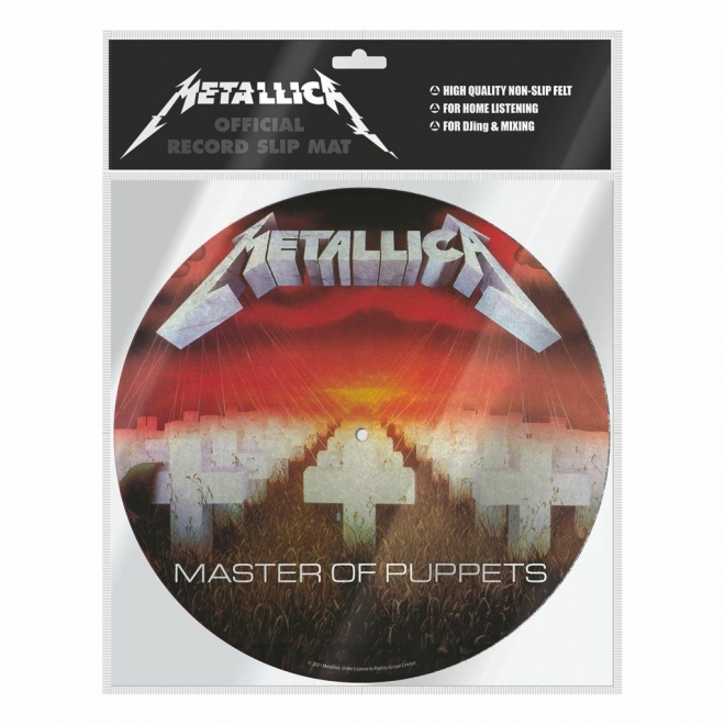 Draaischijfmat met ontwerp Metallica - Master of Puppets