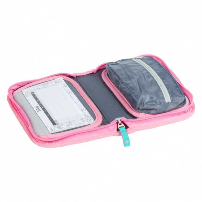 BAAGL SET 3 Zippy Flamingo: schooltas, etui, zak
