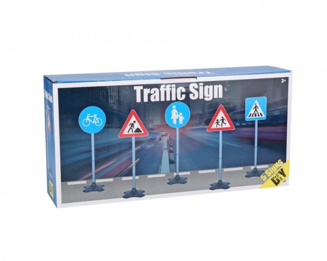Verkeersborden 81cm, 5 stuks